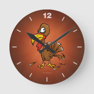 Horloge de dessin drôle derp Turquie