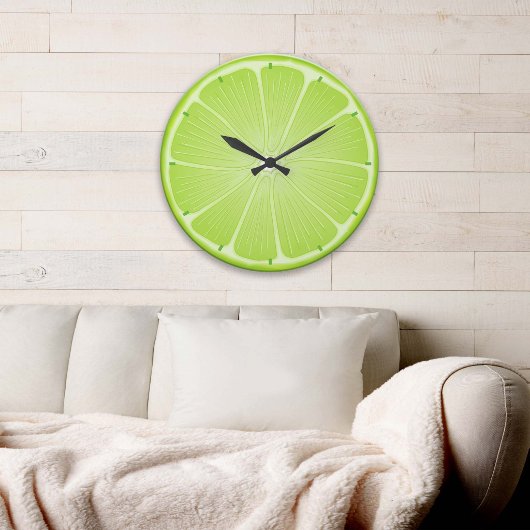 Horloge de fête Lime Time