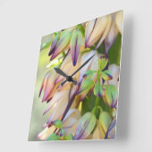 horloge de fleurs yucca (Angle)