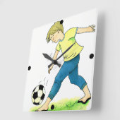 Horloge de football pour enfants (Angle)