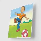 Horloge de football pour enfants (Angle)
