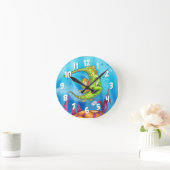 Horloge de FriendFish mignonne (Maison)