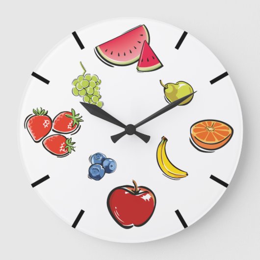 Horloge de fruit d'amusement (Recto)