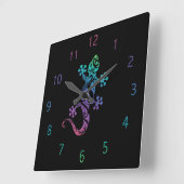 Horloge de Gecko (Angle)