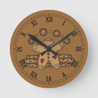 Horloge de gingembre romain mignonne