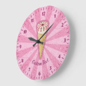 Horloge de glace en cône de sucre (Angle)