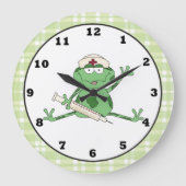 Horloge de grenouille infirmière (Recto)