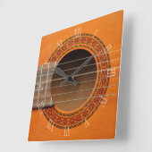 Horloge de guitare classique (Angle)