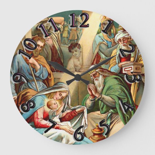 horloge de jésus biblique (Recto)