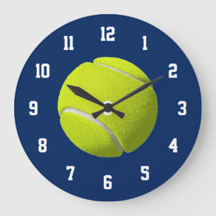 Horloge de la balle de tennis