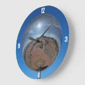 Horloge de la balle miroir Blackpool (Angle)