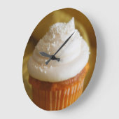 Horloge de la cuisine de la vanille Cupcake (Angle)