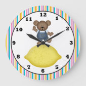 Horloge de la cuisine de l'ours citron (Recto)