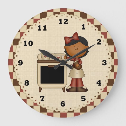 Horloge de la cuisine du dessin (Recto)