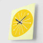 Horloge DE LA CUISINE LEMON STARBURST Moderne du m (Angle)