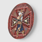 horloge de la danseuse yaqui deer (Angle)
