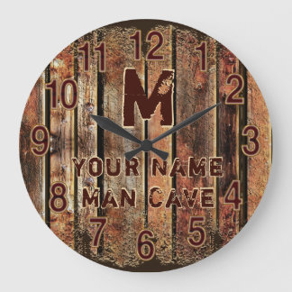 Horloge de la grotte de l'homme rustique ou oreill