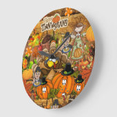 Horloge de la journée d'Action de grâce (Angle)