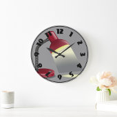 Horloge de la lampe de table