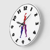 Horloge de la ligne de rugby (Angle)