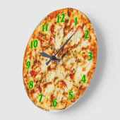 Horloge de la pizza (Angle)