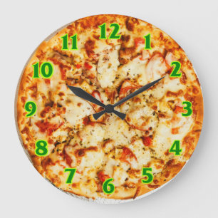 Horloge de la pizza