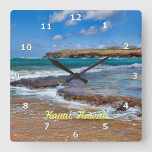 Horloge de la plage de Kauai