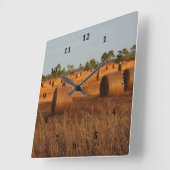 Horloge de la queue de foin (Angle)