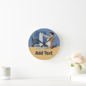 Horloge de la salle de blanchisserie, ajouter le n (Maison)