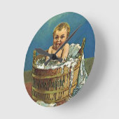 Horloge de la salle de lavage pour bébé (Angle)