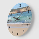 Horloge de la scène de plage (Angle)
