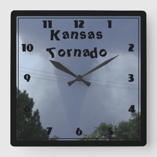 HORLOGE DE LA Tornade Kansas (Recto)