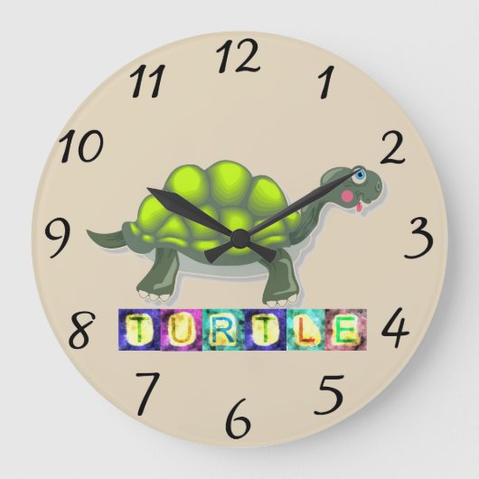 Horloge de la tortue (Recto)