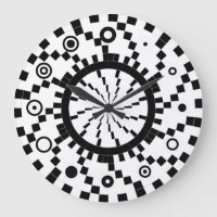 Horloge de la vague binaire sphérique par Kenneth