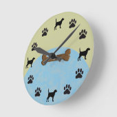 Horloge de labrador retriever (Angle)
