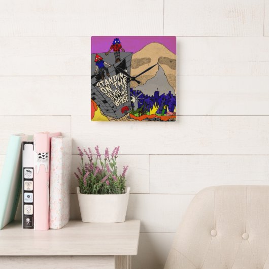 Horloge de l'album ATARI+MARI (Salle de lecture)