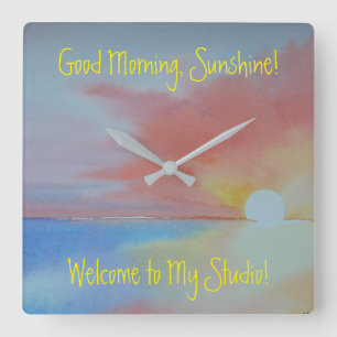 Horloge de l'aquarelle