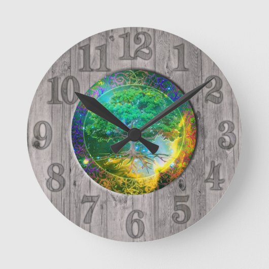 Horloge de l'arbre à bois (Recto)