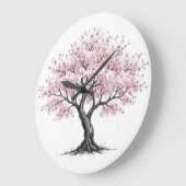 Horloge de l'arbre de Sakura (Angle)