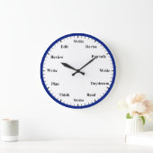 Horloge de l'écrivain - Travail d'écriture Amusant (Maison)