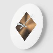 Horloge de l'effet cuivre (Angle)