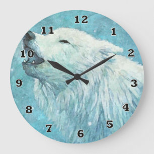 Horloge de loup d'hiver