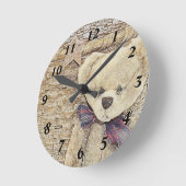 Horloge de l'ours en peluche (Angle)