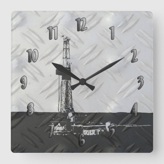 Horloge de l'outil de perçage (avec chiffres) (Recto)