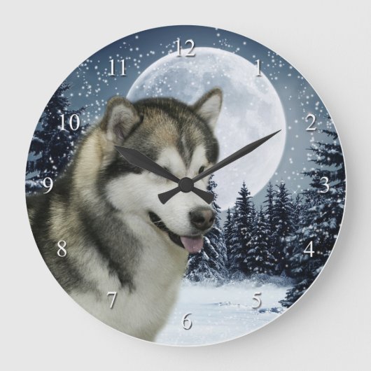 Horloge de Malamute (Recto)