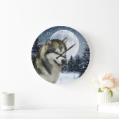 Horloge de Malamute (Maison)
