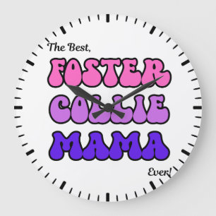 Horloge de maman Collie de foster