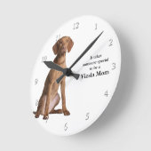Horloge de maman de Vizsla (Angle)