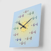 Horloge de maths (AM-PM) (Angle)