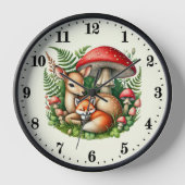 Horloge De mignons animaux mixtes (Recto)